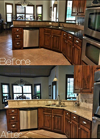 A Action Kitchen Remodel - Bryan/College Station, Texas
